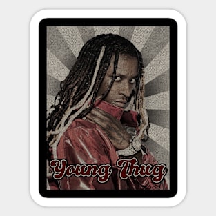 Vintage Classic Young Thug Sticker